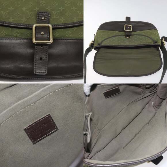 LOUIS VUITTON Monogram Mini Belanger Shoulder Bag Tst Khaki M92673 - Picture 11 of 13